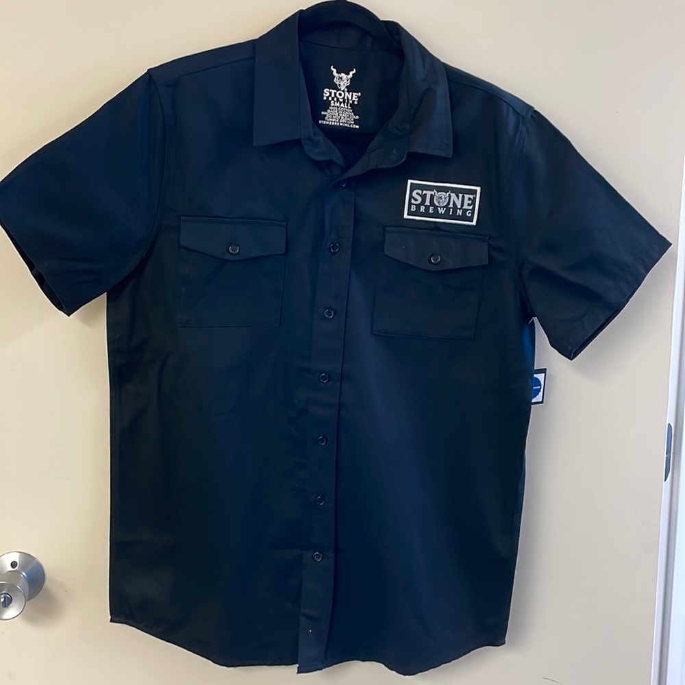 Stone Brewing Work Shirt Black